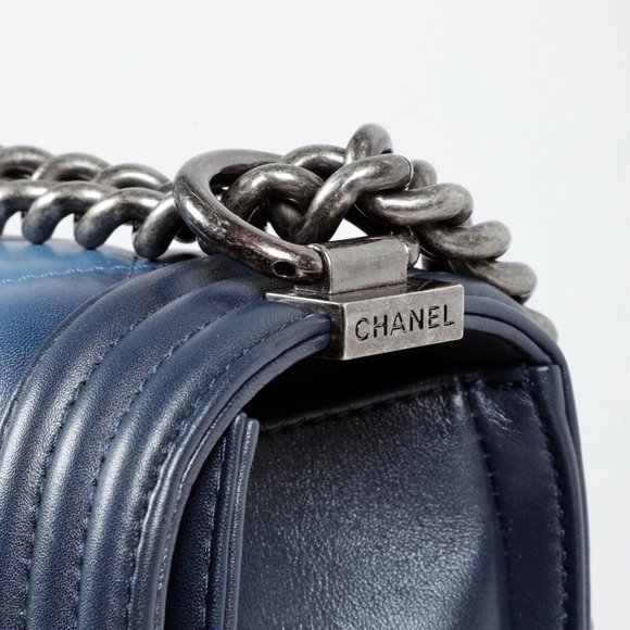 Chanel Ombre Faded Quilted Medium Boy Bag - Picture 8 of 13